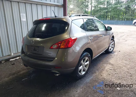 2009 Nissan Murano Sl из США, поврежденный, VIN JN8AZ18U59W031105
